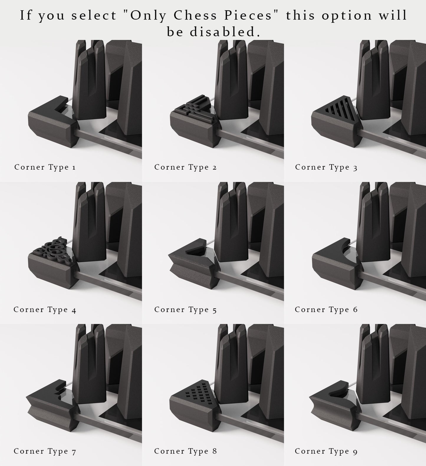 Modern Glass Chess Set: Weighted Pieces, Unique Design
